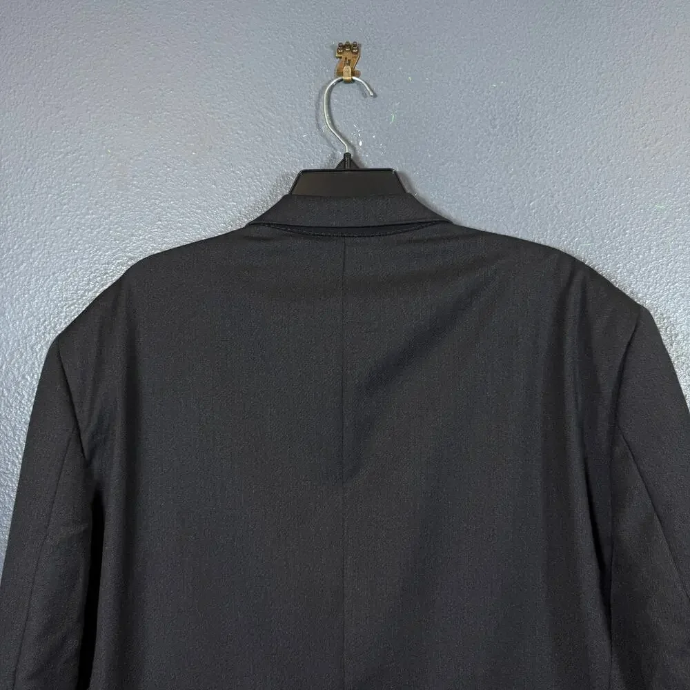 Zignone by Pavone 44 Long men’s gray suit with pants 36/32 wool 3 dots blazer
